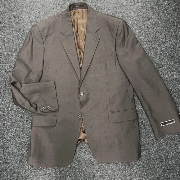 $695 2Pcs Michael Kors Suit Wool Silk Office Men’ Size 40R Business